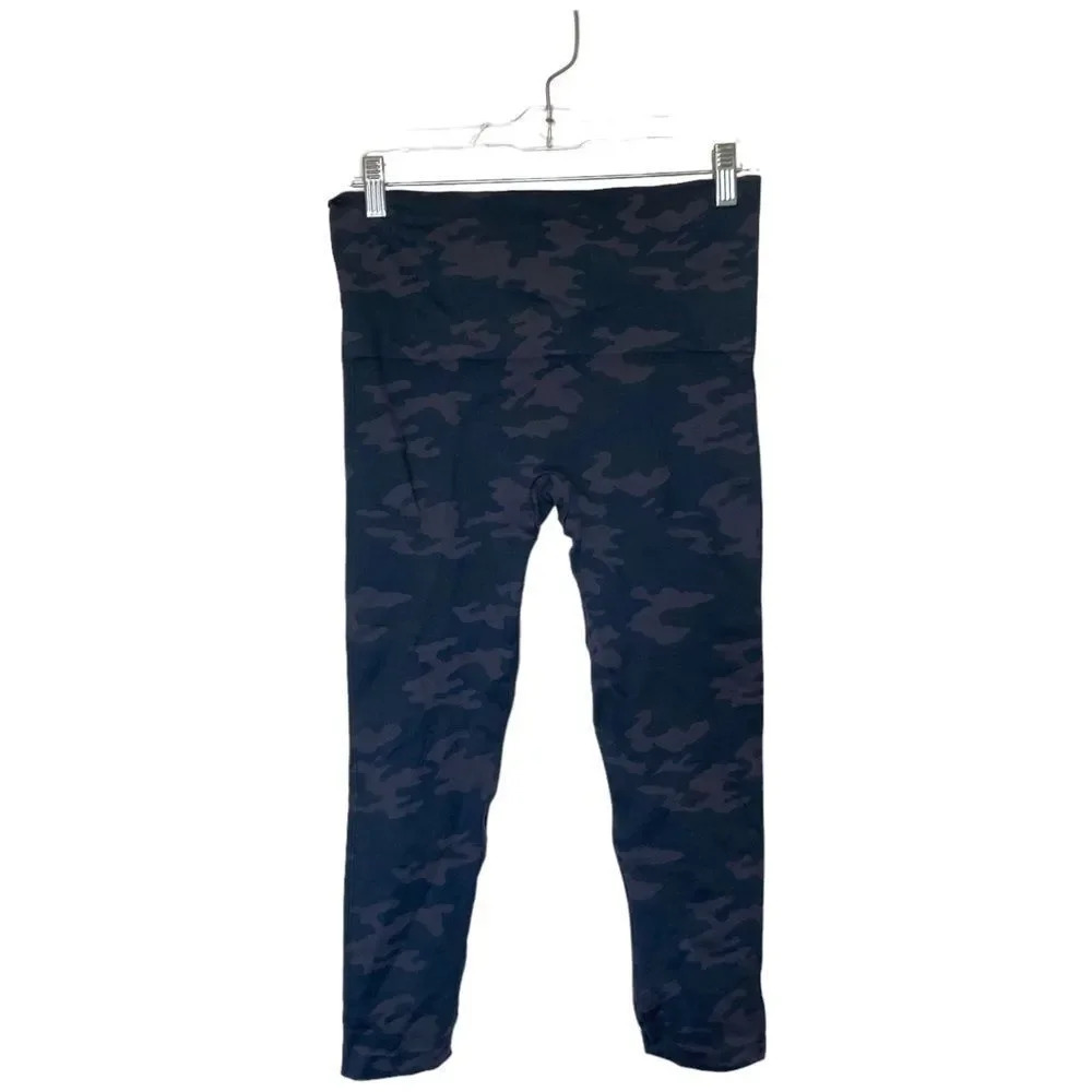 SPANX Seamless Camo Look at Me Now Cropped Leggings